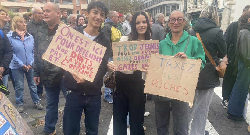 Vincent et Camille se battent, entre autres, pour la fin de Parcoursup. 
