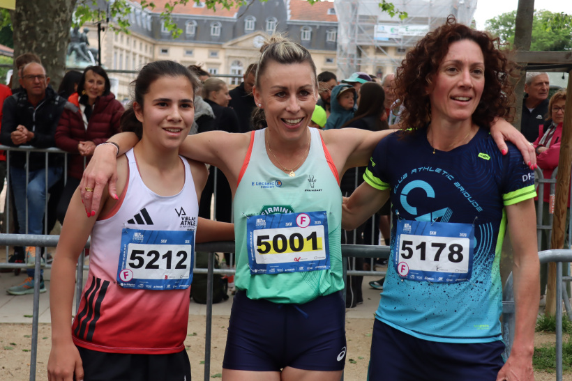Les participantes au 5 kilomètres