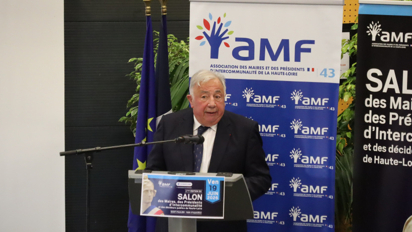 Le président du Sénat s'est déplacé plusieurs jours en Haute-Loire