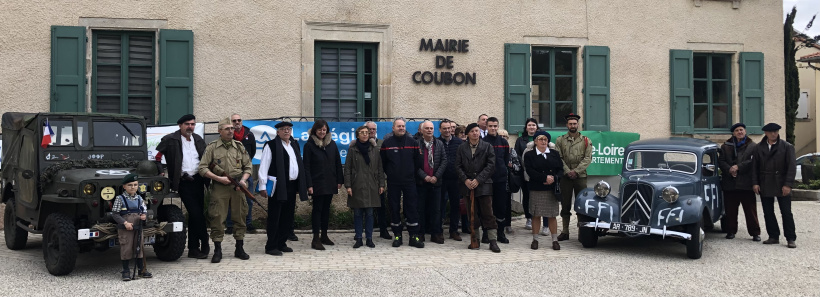Présentation des futures reconstitutions par la municipalité de Coubon