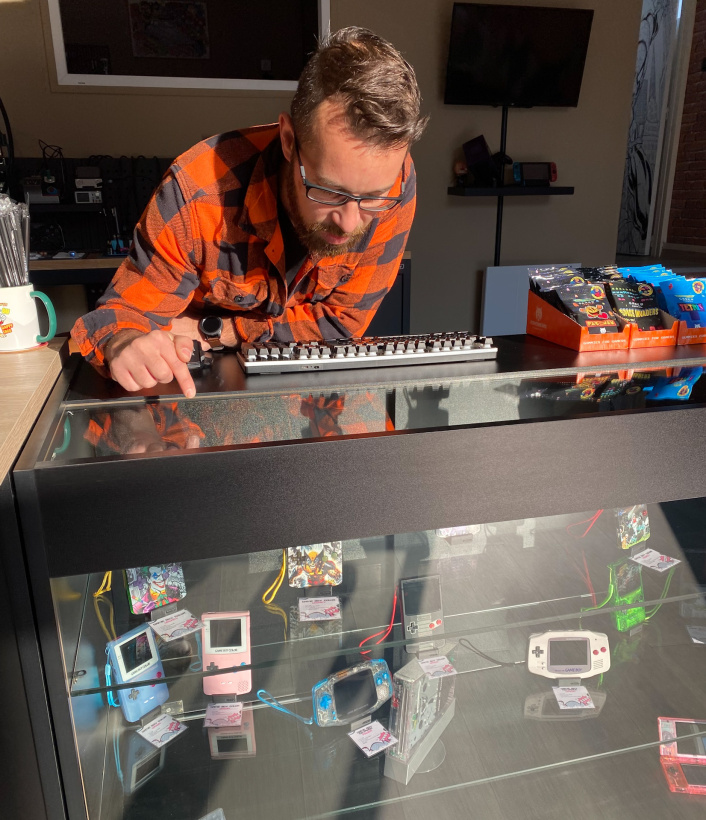 Des Game Boy à la vente