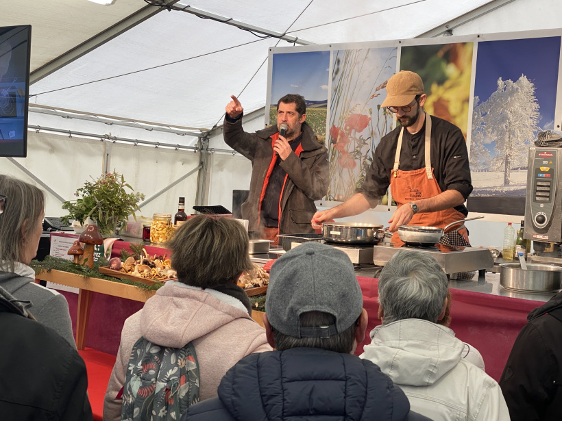 Une animation cuisine pour donner l'eau à la bouche
