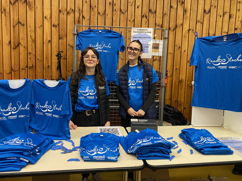 Des tee-shirts à l'effigie de la Randostache