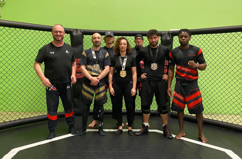 Les membres du club de la Team Vulcan