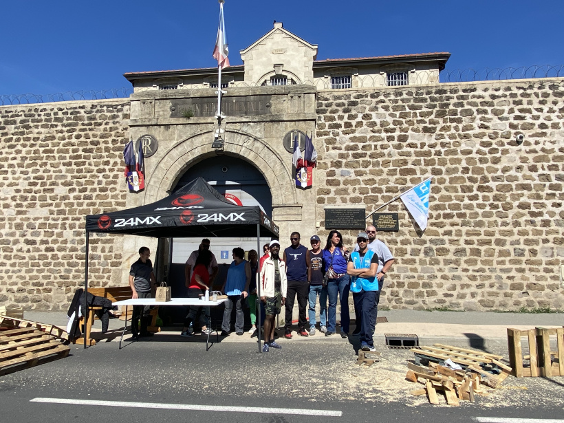 Les agents de la maison d'arrêt du Puy sont mobilisés comme des nombreuses prisons