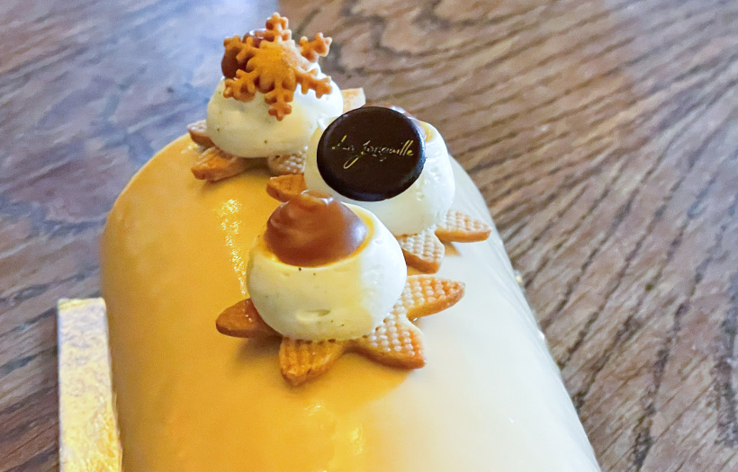 Parsemé d'une décoration gourmande