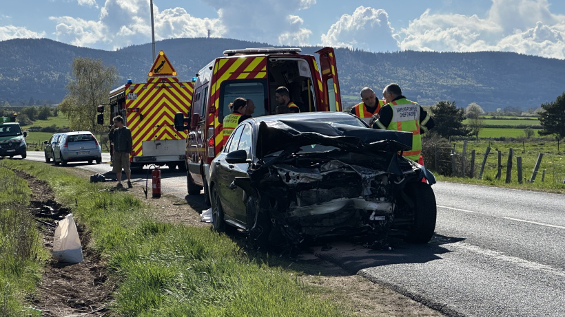 L'accident s'est produit sur la RD33