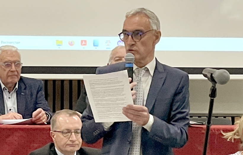 Jean-Paul Bringer est élu président de la communauté d'agglomération du Puy