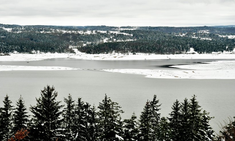 Il manque 33% d'eau pour que le lac soit à son niveau moyen en cette période de l'année.