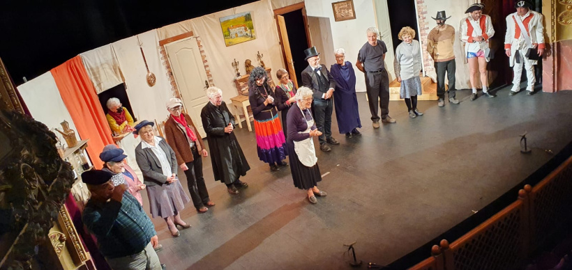 La troupe des Souvassaïres fait, chaque fois, salle comble à leur représentation. 