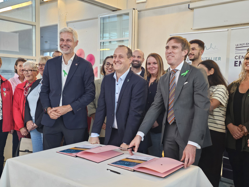 Les acteurs ont signé la convention ce 16 octobre.
