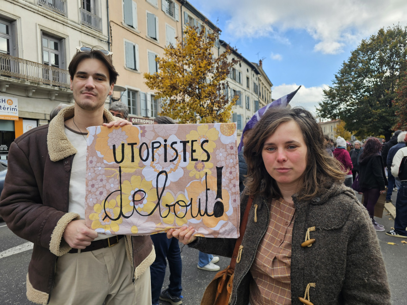 Louisa et Victor rêvent d'un avenir meilleur.