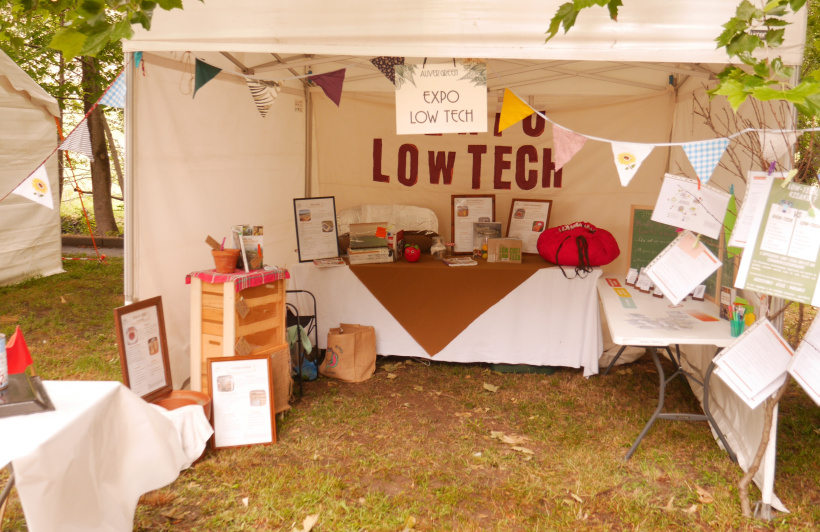 Stand low-tech de la Ressourcerie du Pays d'Issoire