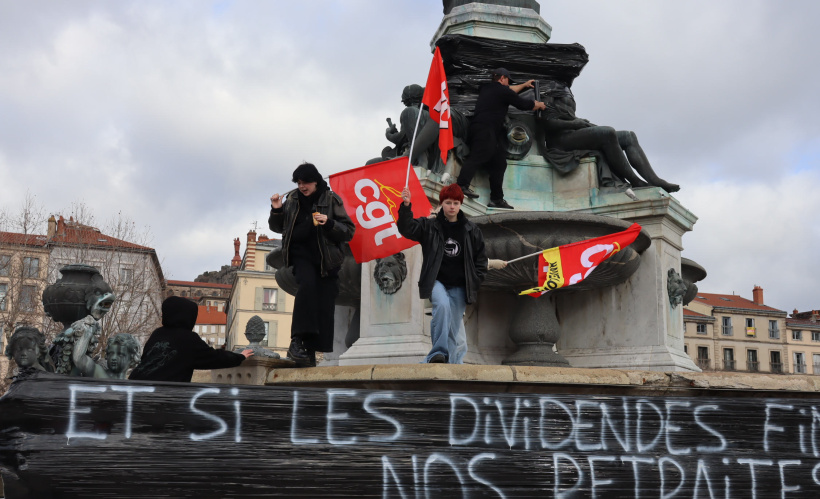 Les jeunes aussi ont battu le pavé pour défendre leur avenir. 