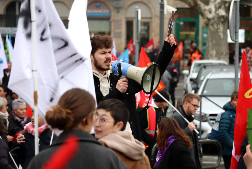 La mobilisation a rassemblé les jeunes et les moins jeunes dans les rues du Puy. 
