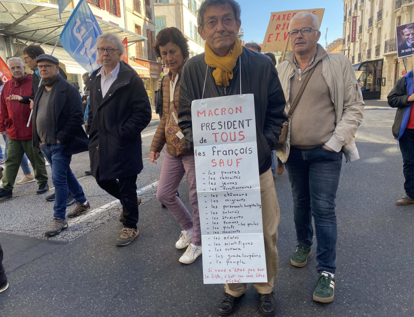 Macron, président de tous les français sauf...