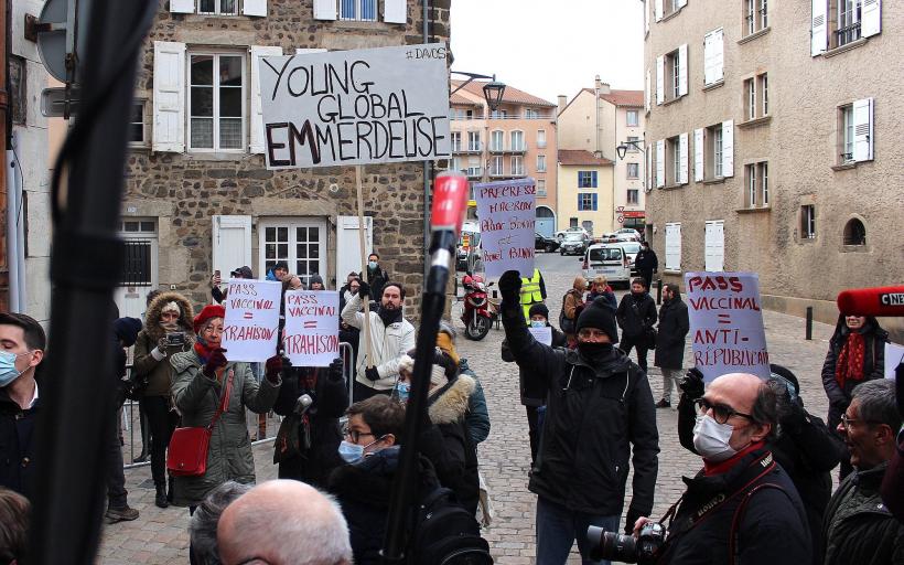 Valérie Pécresse en visite au Puy-en-Velay.