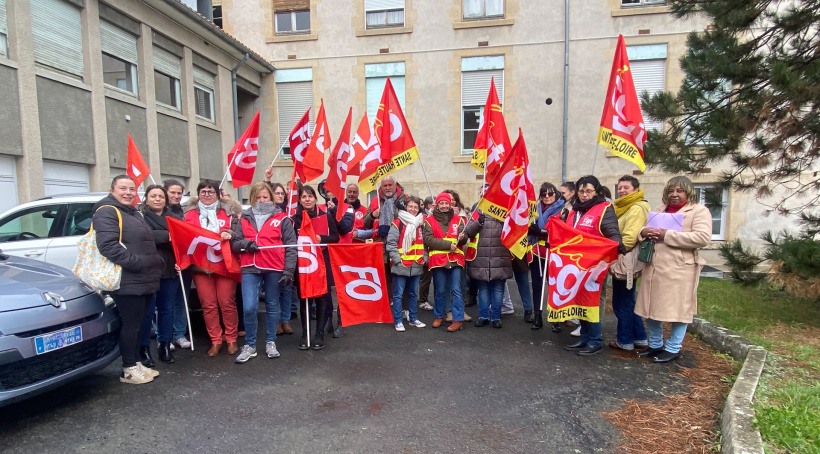 Les syndicats été réunis devant le conseil de surveillance de l'hôpital