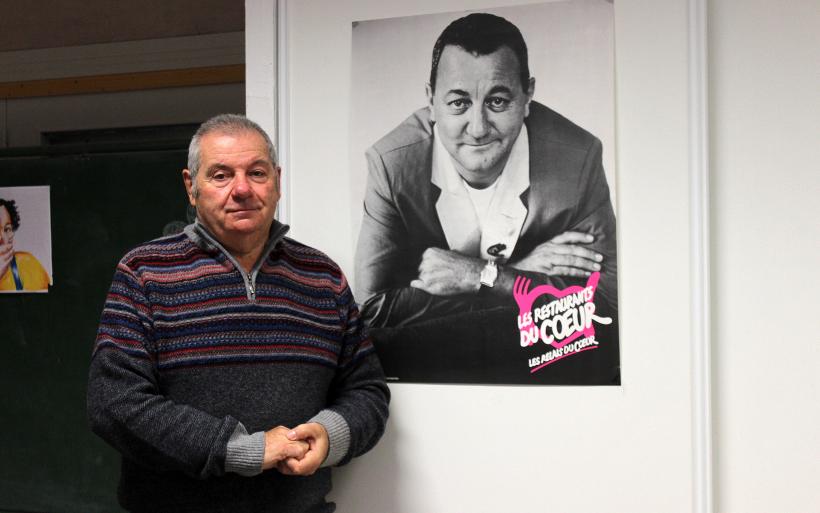 Marc Lavergne, Président des Restos du Coeur Haute-Loire.
