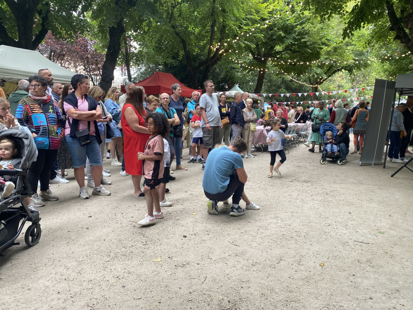 Le public a pu profiter d'une ambiance musicale