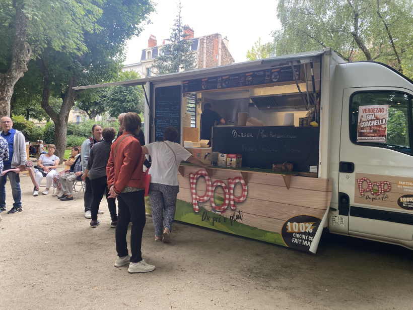 Des burgers composé de produits locaux