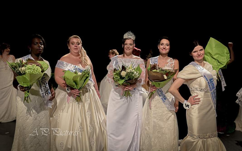 Les gagnantes de la 1ere édition du comité Miss Beauté Auvergne en 2022.