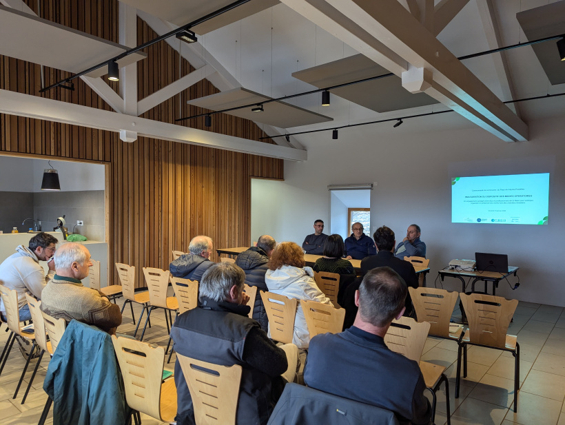 Officialisation aux Modes Op' à Cayres-Pradelles