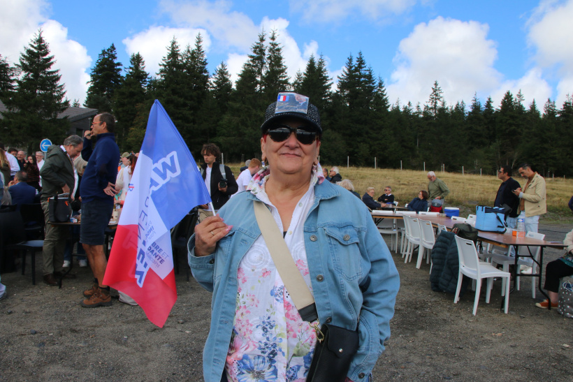 Jalfea, militante et soutien de Laurent Wauquiez