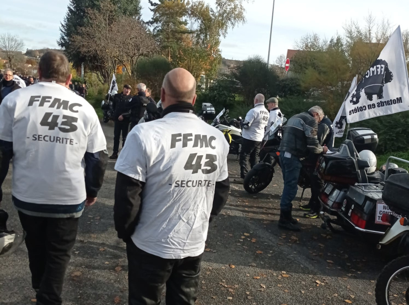 La FFMC 43, comme leurs camarades des départements français, fait face au Conseil d'Etat.