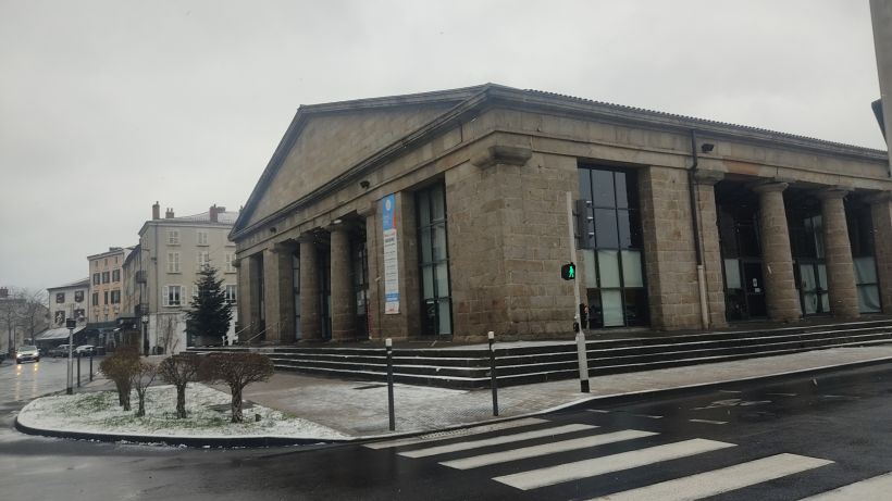 Neige à Issoire