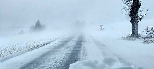 Saint-Bonnet le froid ce vendredi 1er avril 2022 au petit matin.