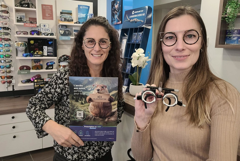 Nathalie Mathieu et Géraldine Vaury voient loin avec le procédé de la Téléexpertise