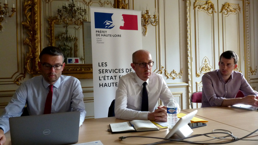 Yvan Cordier a réuni la presse pour faire un point sur la canicule en cours