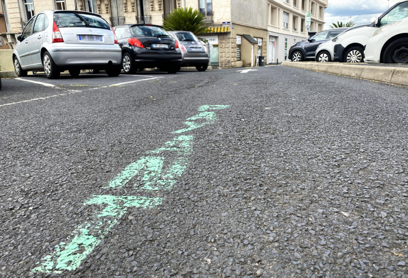 Les places de parking au Puy, toutes concernées par les nouveaux tarifs.