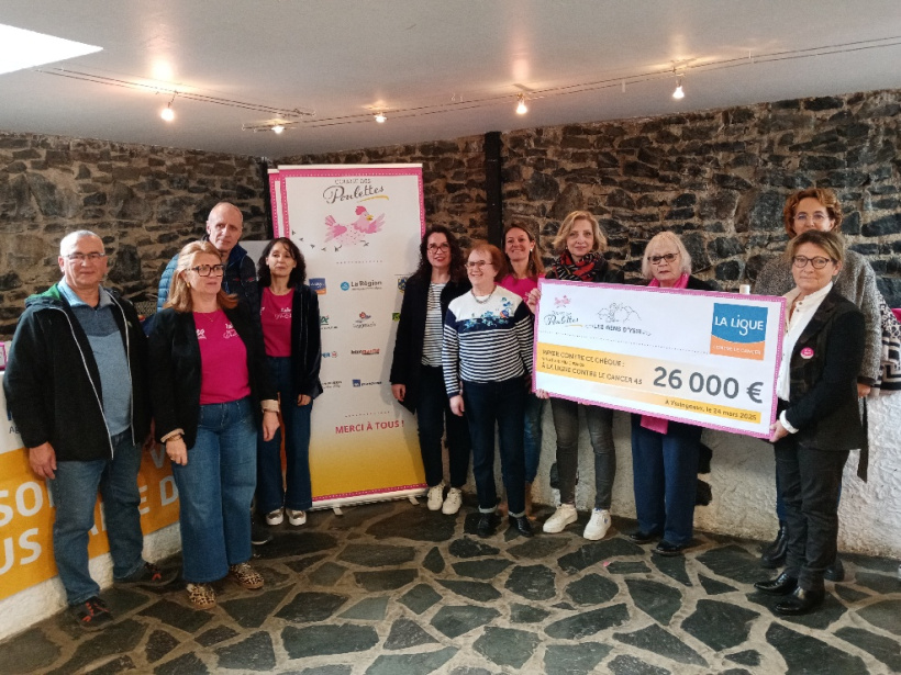 La Ligue contre le cancer 43 reçoit 26 000 € de dons grâce à la course des Poulettes