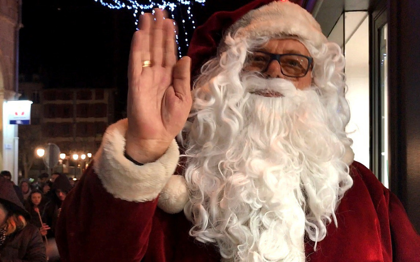 Le Père Noël directement concerné par un décision municipale. 
