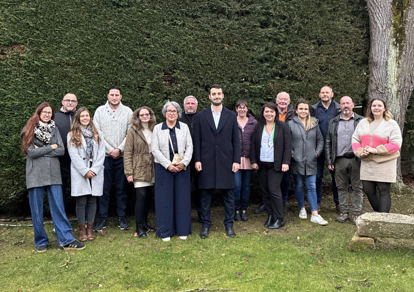 L'équipe de Pierre Bonnet-Sahuc, au complet. 