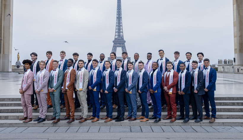 Les 9 prétendants au titre de Mister France ont fait défiler leurs neurones. 