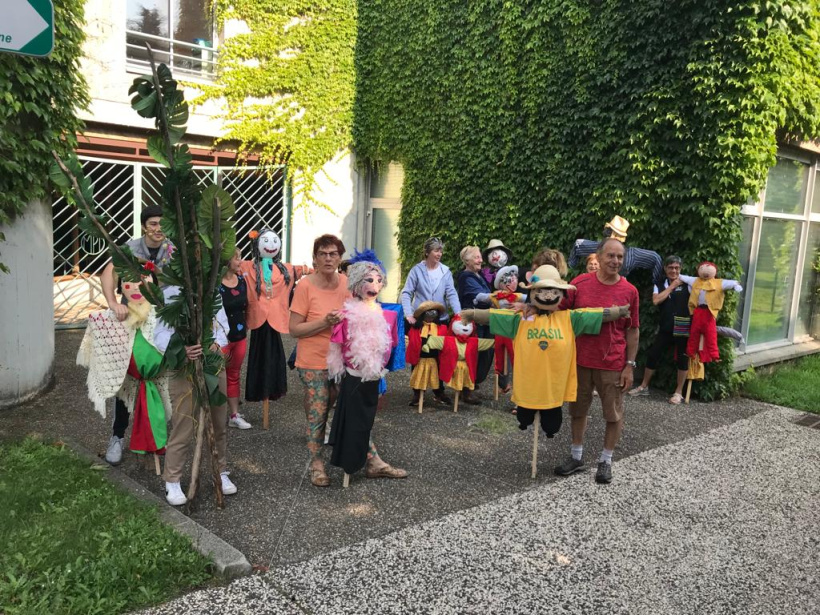 Fête des épouvantails et fête de la musique  le 15 juin à a Maison Pour Tous de Brives