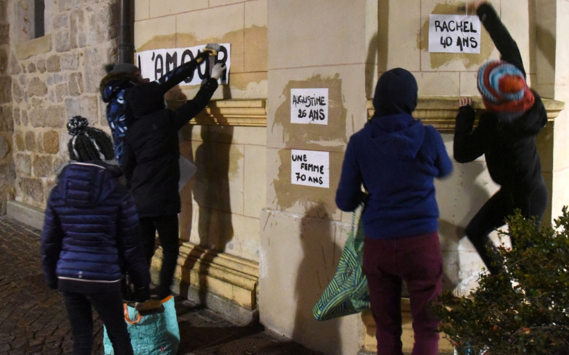 Pour la 1ere fois, de jeunes activistes de 11 et 14 ans ont rejoint le collectif. 