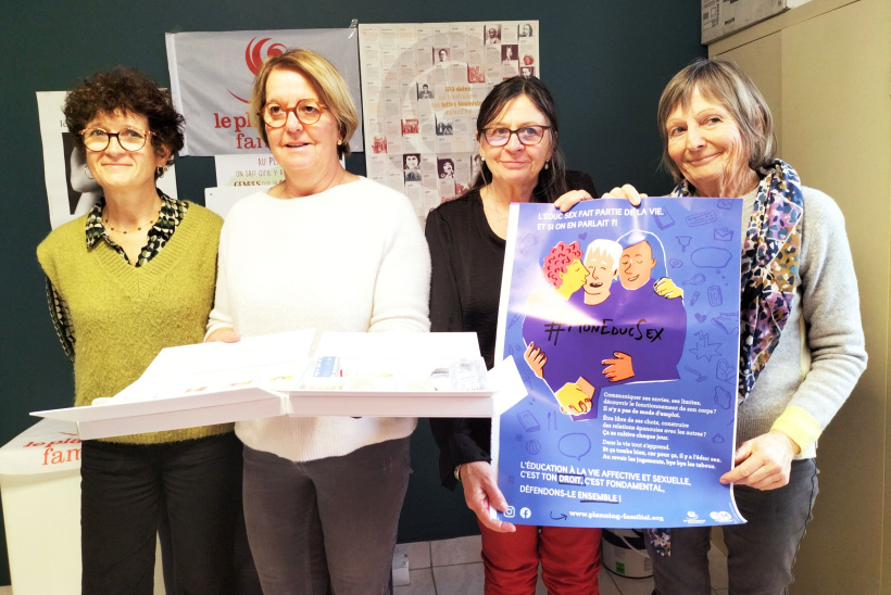 Les bénévoles du Planning Familial du Puy-en-Velay, des combattantes au quotidien.
