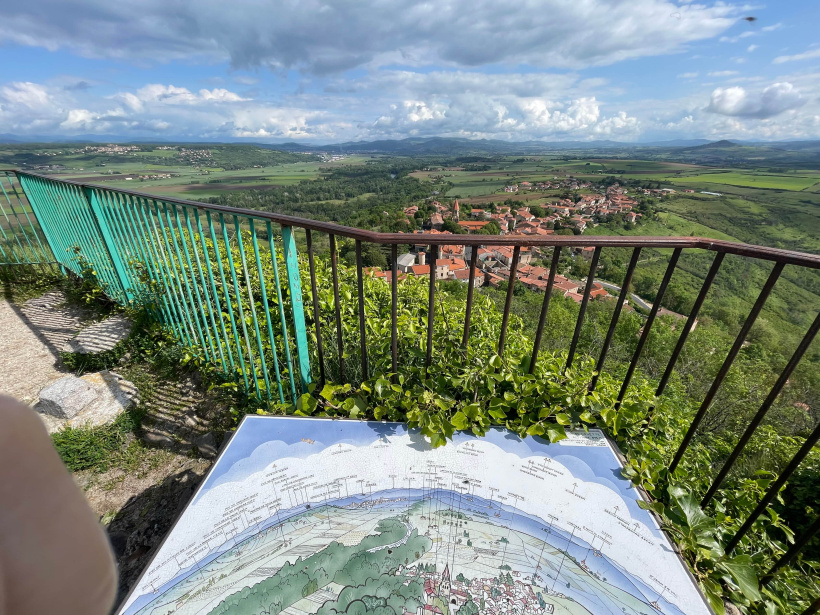 Point de vue, butte de Nonette