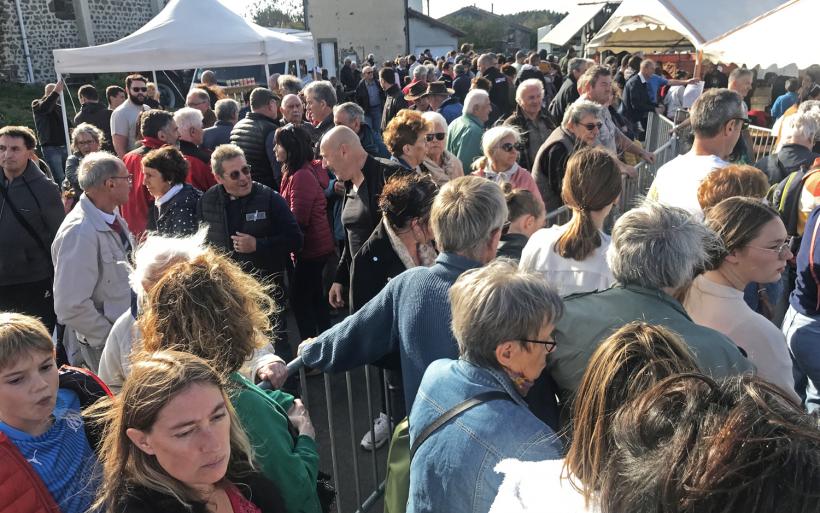 Une affluence record selon le président l'asso du Plateau de Chambeyrac.