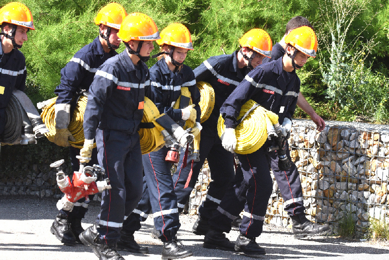 Les pompiers prêts pour toutes les missions et pour nous tous. 