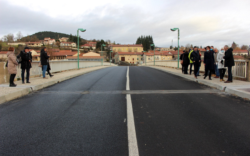 82 000 euros ont été injectés pour la rénovation du pont de coubon.