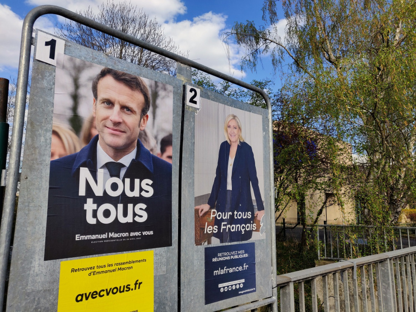 Le second tour de la présidentielle 2022 oppose Emmanuel Macron à Marine Le Pen.