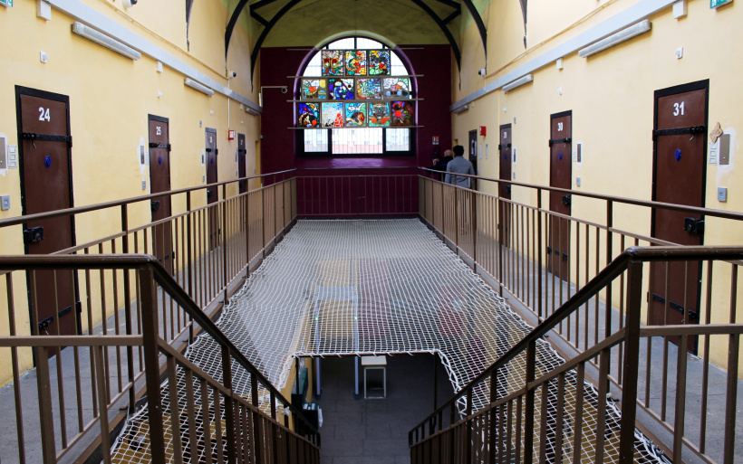 À l'intérieur de la Maison d'arrêt du Puy-en-Velay.