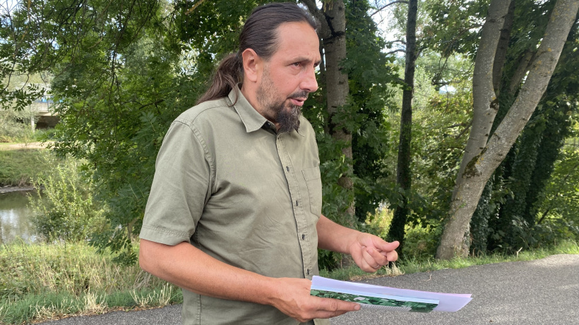 Renaud Daumas, conseiller régional (Les Écologistes) de Haute-Loire