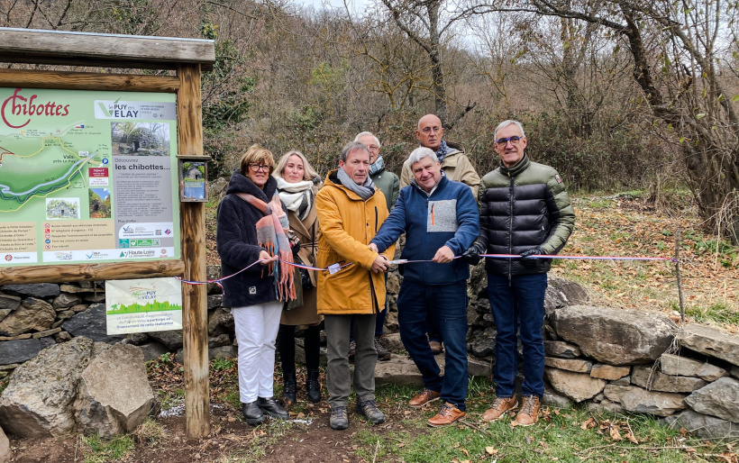 Les élus sont venus couper le ruban pour marquer la fin des travaux
