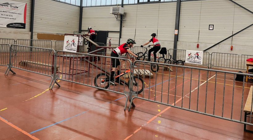 Démonstration de Trial enduro